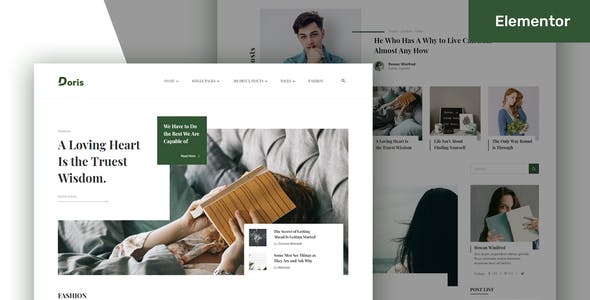 Doris – Blog & Magazine Template Kit Doris – Blog & Magazine Template Kit