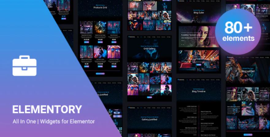 Elementory – Elements Pack for Elementor Elementory – Elements Pack for Elementor