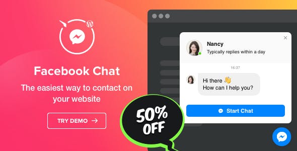 Elfsight Facebook Chat CC Elfsight Facebook Chat CC