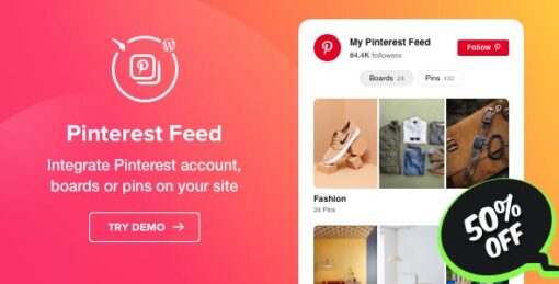 Elfsight Pinterest Feed CC