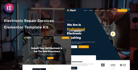 Elpair – Electronic Repair Services Elementor Template Kit Elpair – Electronic Repair Services Elementor Template Kit
