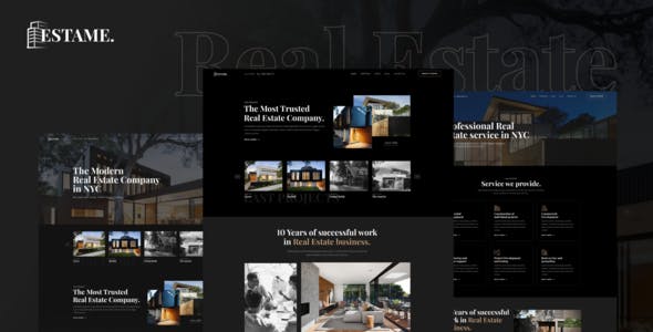 Estame – Real Estate Elementor Template Kit Estame – Real Estate Elementor Template Kit