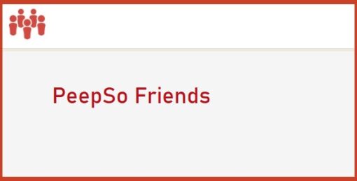 PeepSo Core: Friends