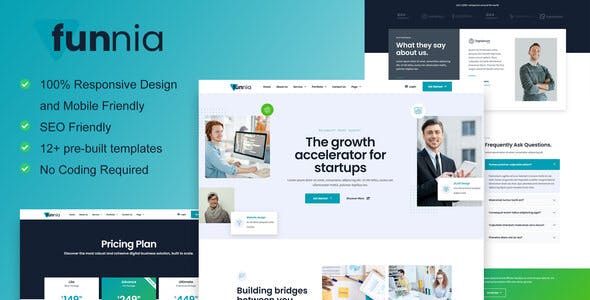 Funnia – Digital Agency Elementor Template Kit Funnia – Digital Agency Elementor Template Kit
