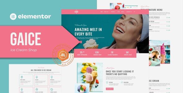 Gaice – Ice Cream Shop Elementor Template Kit Gaice – Ice Cream Shop Elementor Template Kit