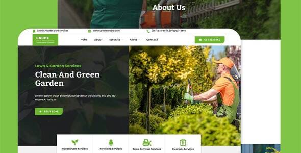 Gnome – Lawn & Garden Care Services Elementor Template Kit Gnome – Lawn & Garden Care Services Elementor Template Kit