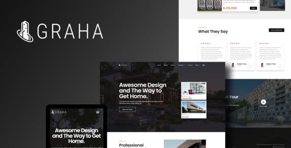 Graha – Real Estate Elementor Template Kit Graha – Real Estate Elementor Template Kit