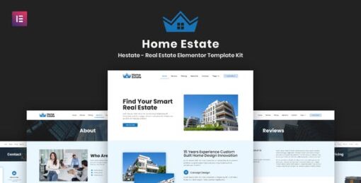 H-Estate – Real Estate Elementor Template Kit