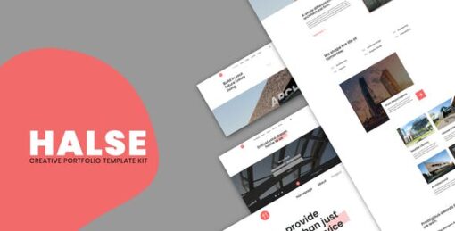 Halse – Architecture & Interior Design Elementor Template Kit