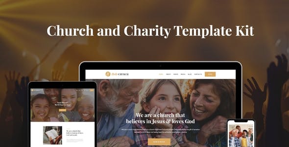 Holy – Church & Charity Template Kit Holy – Church & Charity Template Kit