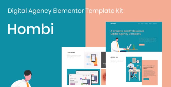Hombi – Digital Agency Elementor Template Kit Hombi – Digital Agency Elementor Template Kit