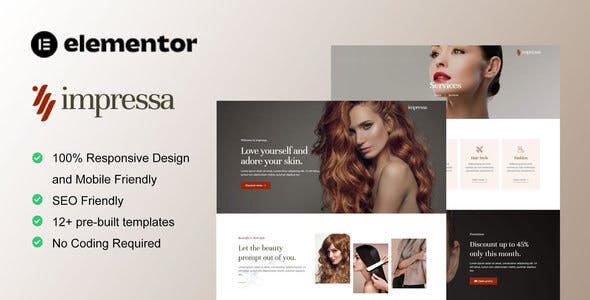Impressa – Personal Stylist & Makeup Service Elementor Template Kit Impressa – Personal Stylist & Makeup Service Elementor Template Kit