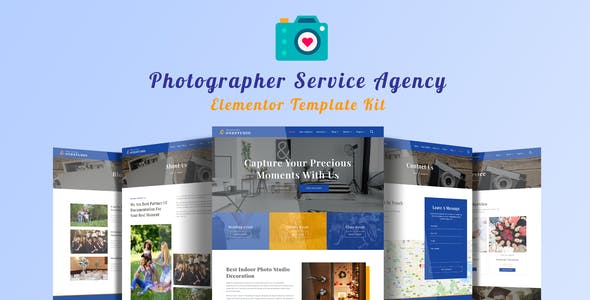 Onestudio – Photographer Agency Service Elementor Template Kit Onestudio – Photographer Agency Service Elementor Template Kit