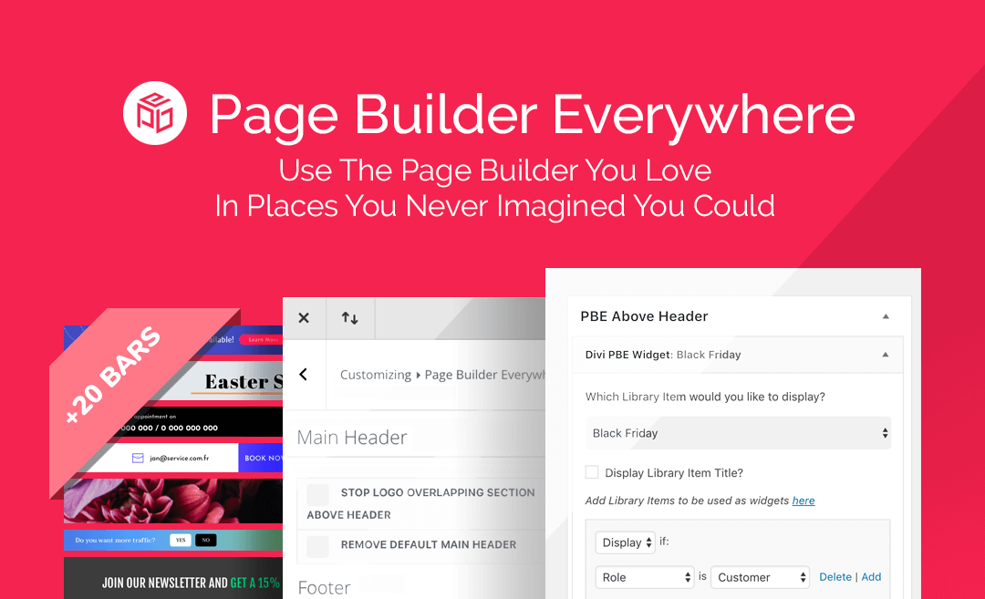 Page Builder Everywhere Page Builder Everywhere