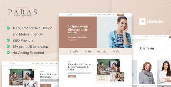 Paras – Business Coach for Women Elementor Template Kit Paras – Business Coach for Women Elementor Template Kit