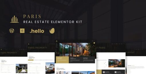 Paris – Real Estate Elementor Template Kit