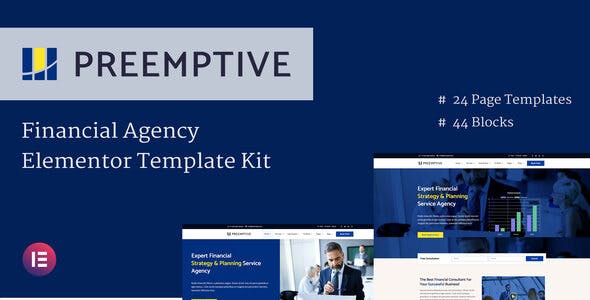 Preemptive – Business & Finance Elementor Template Kit Preemptive – Business & Finance Elementor Template Kit