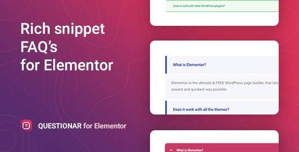 Questionar for Elementor Questionar for Elementor