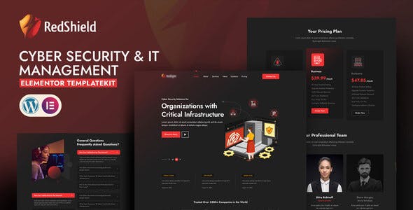 RedShield Cyber Security & IT Management Template Kit RedShield Cyber Security & IT Management Template Kit