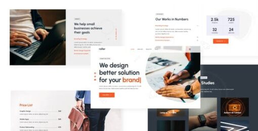 Roller – Creative Portfolio & Agency Elementor Template Kit
