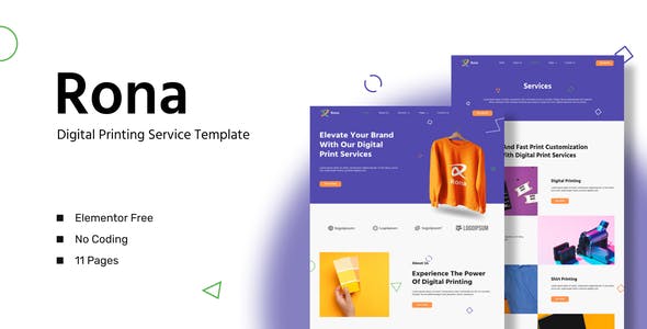 Rona – Digital Printing Service Template Kit Rona – Digital Printing Service Template Kit