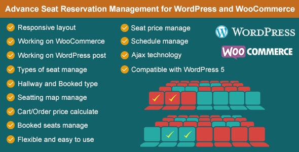 Seat Reservation for WordPress and WooCommerce Seat Reservation for WordPress and WooCommerce