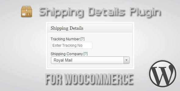 Shipping Details for WooCommerce Shipping Details for WooCommerce