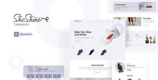 Shoshine – Cleaning Service Elementor Template Kit