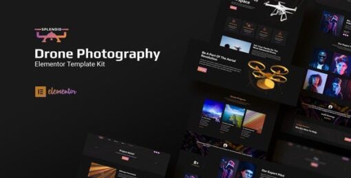 Splendid – Drone Photography Elementor Template Kit