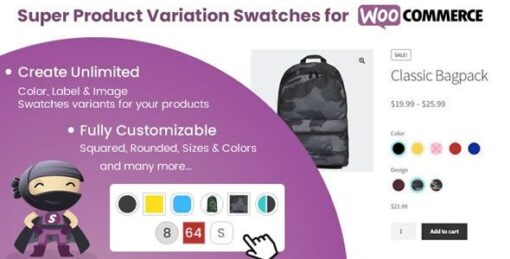 Super Product Variation Swatches