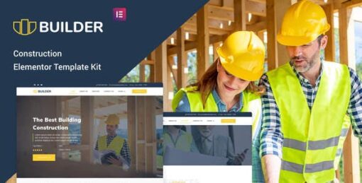 The Builder – Construction & Architecture Elementor Template Kit