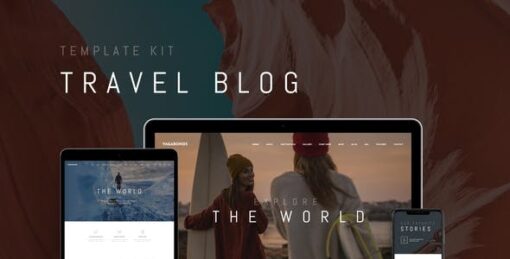 Vagabonds – Travel Blog Elementor Template Kit