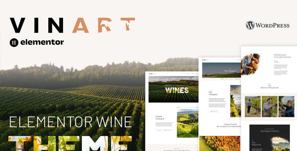 Vinart – Wine Brand & Vinyard Elementor Template Kit Vinart – Wine Brand & Vinyard Elementor Template Kit