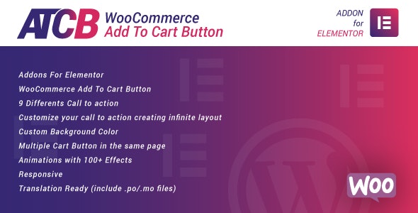 WooCommerce Add To Cart Button for Elementor WooCommerce Add To Cart Button for Elementor