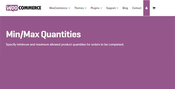 Woocommerce Min Max Quantities Woocommerce Min Max Quantities