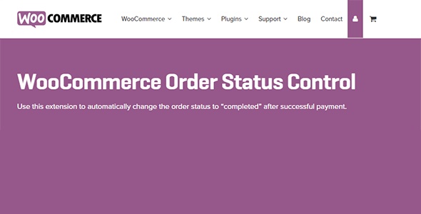 Woocommerce Order Status Control Woocommerce Order Status Control
