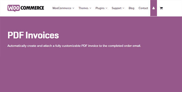 WooCommerce PDF Invoices WooCommerce PDF Invoices