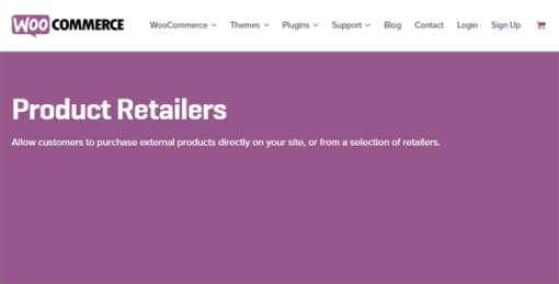 Woocommerce Product Retailers
