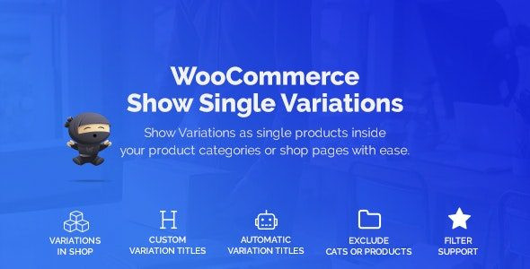 WooCommerce Single Variations WooCommerce Single Variations