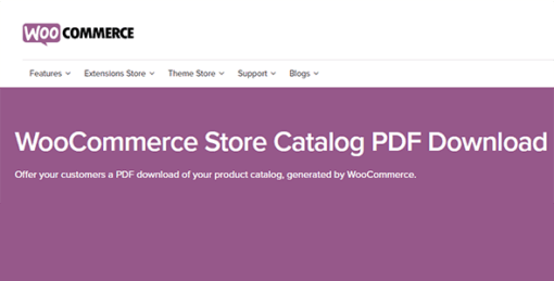 Woocommerce Store Catalog Pdf Download