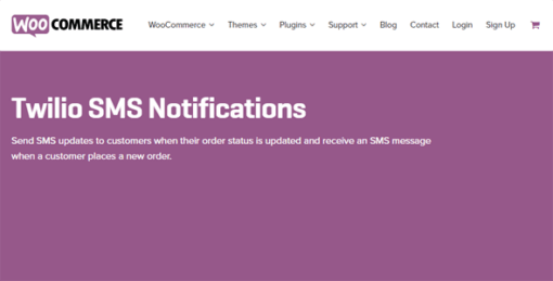 Woocommerce Twilio Sms Notifications