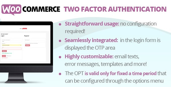 WooCommerce Two Factor Authentication WooCommerce Two Factor Authentication