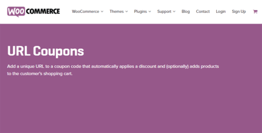 Woocommerce Url Coupons