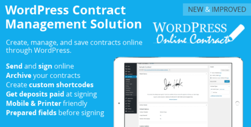 WP Online Contract