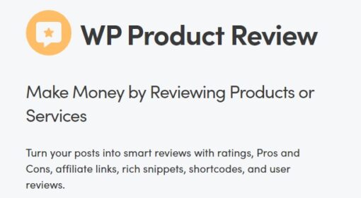WP Product Review