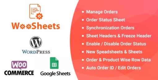 WPSyncSheets For WooCommerce