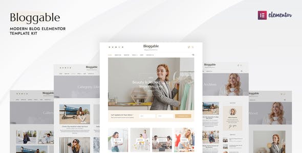 Bloggable – Modern Blog Elementor Template Kit Bloggable – Modern Blog Elementor Template Kit