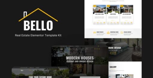 Bello – Real Estate Elementor Template Kit