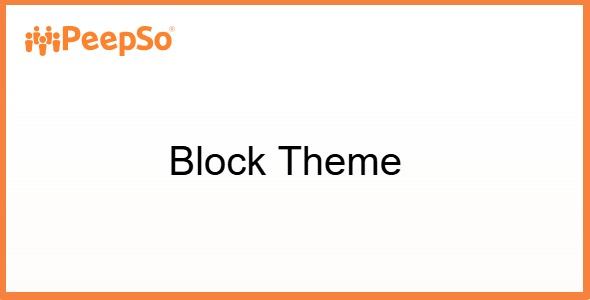 PeepSo Block Theme PeepSo Block Theme