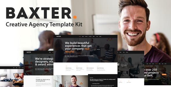 Baxter – Creative Agency Elementor Template Kit Baxter – Creative Agency Elementor Template Kit